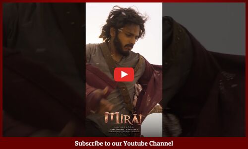 The spectacular #MIRAITitleGlimpse 🔥| #TejaSajja #Karthik #TGVishwaPrasad #ytshort #shots #𝐓𝐑𝐄𝐍𝐃𝐈𝐍𝐆