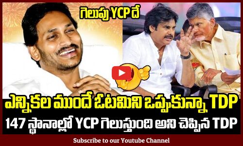 ఎన్నికల ముందే ఓటమిని ఒప్పుకున్నా TDP😂🤣: 147 స్థానాల్లో YCP గెలుస్తుంది | CM Jagan