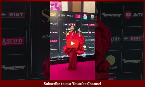 మేడం సార్ మేడం అంతే😍😘:#PoojaHegde At  Bollywood Hungama Style Icons Awards 2024