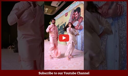 #VijayDeverakonda & #MrunalThakur Dance For #KalyaniVacchaVacchaa Song #FamilyStar #ytshort #shorts