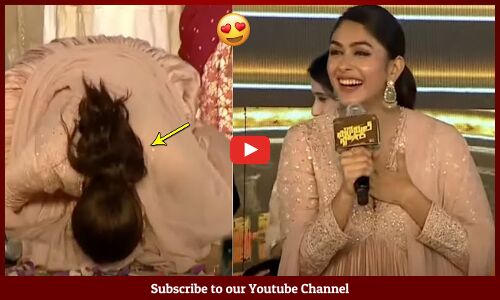 Mrunal Thakur Cute Speech @ Family Star Pre Release Event | Vijay Deverakonda | @TupakiOfficial