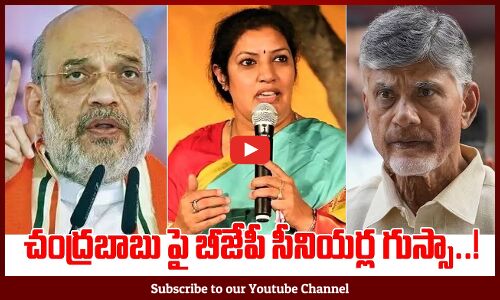 చంద్రబాబు పై బీజేపీ సీనియర్ల గుస్సా | AP BJP Senior Leaders Serious On Chandrababu | TDP Vs BJP