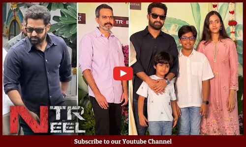 NTR Prashanth Neel Movie Opening Visuals | #NTR31 | Lakshmi Pranathi | Bharghav Ram, Abhay Ram
