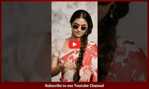 వెన్నెలవే వెన్నెలవే మిన్నే దాటి వస్తావా😘❤️: #KeerthySuresh Gorgeous Look In Saree #ytshots #shots