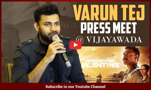 Mega Prince Varun Tej Press Meet In Vijayawada | Operation Valentine Movie | Tupaki