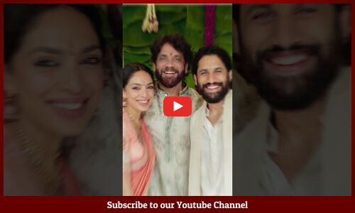 #NagaChaitanya❤️SobhitaDhulipala Engagement #Nagarjuna #NagachaitanyaSobhitaDhulipala #ytshots