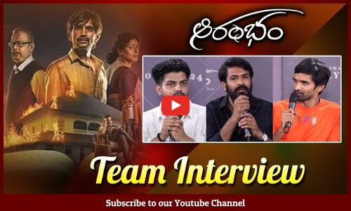 Arambham Team Interview with Venkatesh Maha | Mohan Bhagat | Ajay Nag.V | Tupaki