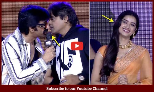 Mass Maharaja Ravi Teja Superb Energetic Speech @ Mr Bachchan Pre Release Event | Tupaki