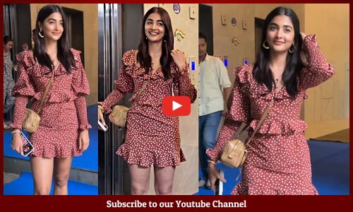 Pooja Hegde Latest Beautiful Looks At Mumbai | Pooja Hegde A Glimpse Of Glamour In Andheri