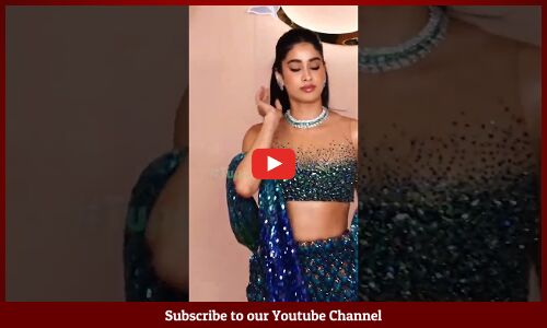 #JanhviKapoor Beautifull Visuals @ Sangeet Celebrations of Anant Ambani&Radhika Merchant