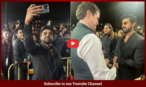 Global Star Ram Charan Craze In Melbourne | Indian Film Festival of Melbourne Awards Night