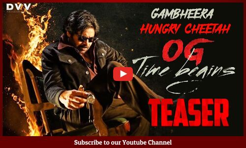 OG - Gambheera Time Begins - Teaser 🔥 | Pawan Kalyan | Sujeeth | Priyanka Mohan | #TheyCallHimOG