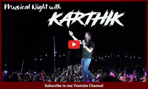 Singer Karthik’s Live Concert In Hyderabad | TKR College Of Engineering & Technology