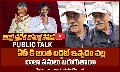 ఏపీ కి అంత బడ్జెట్ ఇవ్వడం వల్ల చాలా పనులు జరుగుతాయి | Public Talk on AP Budget | Tupaki Political