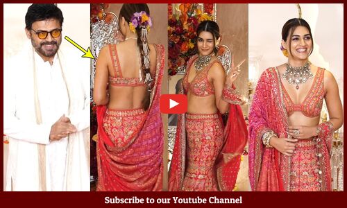 Venkatesh Daggubati And Kriti Sanon Visuals @ Anant Ambani And Radhika Merchant Wedding |  Tupaki