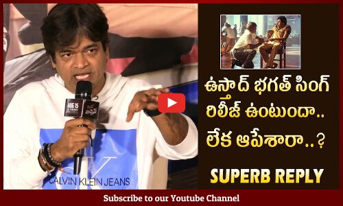 Director Harish Shankar About Ustaad Bhagat Singh Movie Release | Pawan Kalyan | Tupaki