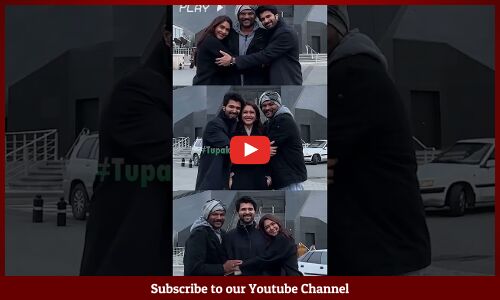 #VijayDeverakonda 😘❤️#MrunalThakur s #FamilyStarOnApril5th Movie Wrap | #Parasuram #ytshort #shots