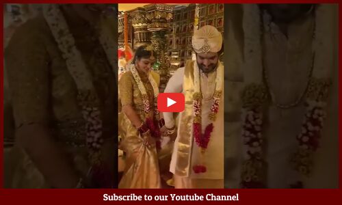 రాజా వారు రాణి గారు ఒకటయ్యారు పెళ్లి💕😍: #KiranAbbavaram And #RahasyaGorak Wedding Visuals #ytshots