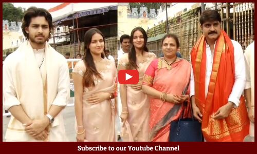 శ్రీకాంత్  కూతురు  ❤️😍 Hero Srikanth With His Family Visits Tirumala Temple