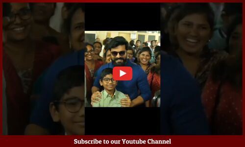 చరణ్ కి  పిల్లలు అంటే ఎంత ప్రేమ❤️💕😍: Ram Charan Enjoying His Time With Small Kids #ytshorts