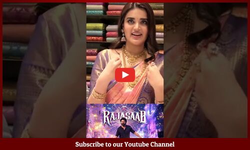డార్లింగ్ ప్రభాస్ తో రాజా సాబ్ సినిమా😍: Nidhhi Agerwal  #Prabhas #RajaSaab #ytshots #shots #trending