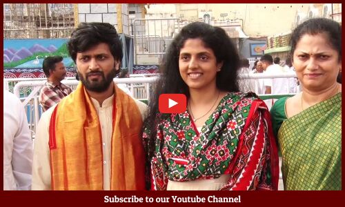 Harika Dronavalli with Husband Karteek Chandra Visits Tirumala | @TupakiOfficial
