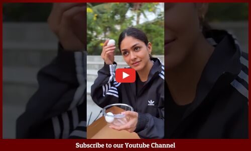 Mrunal Thakur Cute🤣😂 And Funny Video #TheFamilyStar #MrunalThakur #ytshort #shots #trending