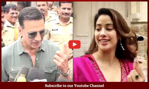 Bollywood Janhvi Kapoor And Akshay Kuma Casts Her Vote @ Lok Sabha Elections 2024 | Tupaki