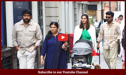 Chiranjeevi With Grand Daughter Enjoying in London Olympics Inaugural Event | Ram Charan, Upasana