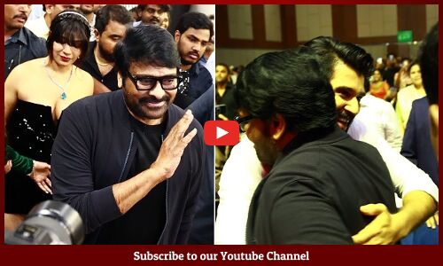 Megastar Chiranjeevi Exclusive Visuals @ Telugu DMF #Originday Event | @TupakiOfficial