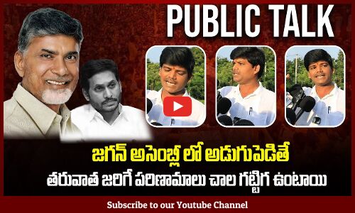 Young Man Talk About On Ys Jagan | Ap Cm Chandrababu | AP Public Talk On Chandrababu Ruling