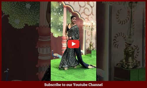 Rashmika Mandanna At Blessings Ceremony Of Anant & Radhika Ambani #ytshots #shots #trending