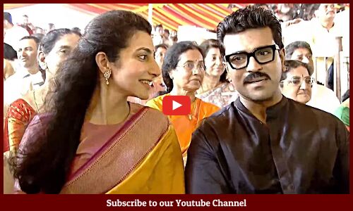 Global Star Ram Charan and Nara Brahmani Exclusive Visuals At Pawan Kalyan&Chandrababu Oath Ceremony