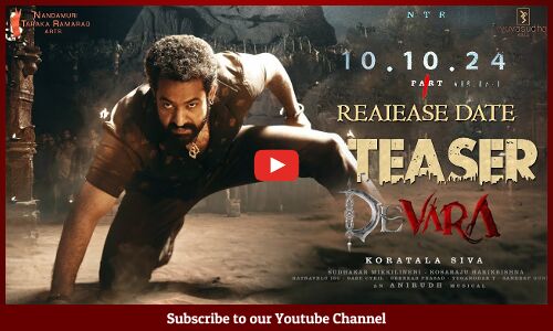 Devara Part-1 Telugu Release Teaser | NTR | JanhviKapoor | Koratala Siva | Anirudh |10.10.24.