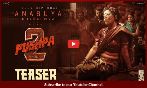 Pushpa2 The Rule Movie Anasuya as Dakshayani First Look Teaser | Allu Arjun | Rashmika | Sukumar