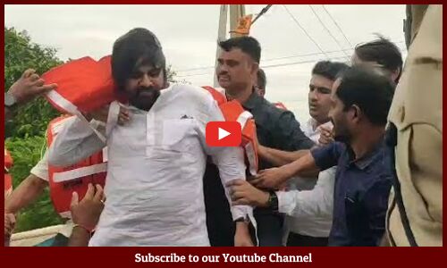 వరద ప్రభావిత ప్రాంతాల్లో డిప్యూటీ ముఖ్యమంత్రి కొణిదెల పవన్ కళ్యాణ్ | Tupaki Cinema