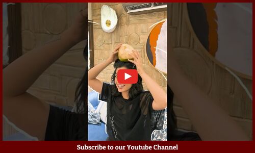 రష్మిక తల పై కొబ్బరి బొండం😂🤣: Rashmika Mandanna Dance Challenge😎With Friends #Pushpa2 #animal #shots