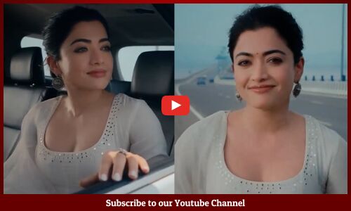 Rashmika Mandanna Urges People To Vote For Development | Atal Setu | Mumbai | Tupaki