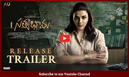 Satyabhama Movie Release Trailer | Kajal Aggarwal | Sashi Kiran Tikka | Suman Chikkala | Tupaki