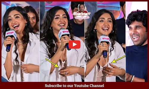 Gayatri Bharadwaj CUTE Speech @ Buddy Trailer Launch Event | Allu Sirish | Tupaki