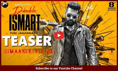 #DoubleISMART Movie TeaserRam Pothineni | Puri Jagannadh | Sanjay Dutt | Charmme | #DoubleISMARTRAPO