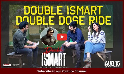 Ram Pothineni & Kavya Thapar Hilarious Interview With Getup Srinu | Double Ismart Movie Interview