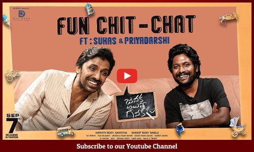 Suhas X Priyadarshi Fun Chit Chat - Janaka Aithe Ganaka | Sangeerthana | Sandeep Bandla | Dil Raju
