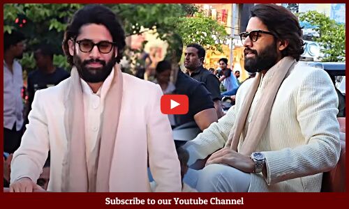 Naga Chaitanya Inaugurates Tasva Fashion Store At Himmayat Nagar | Nagarjuna | Tupaki