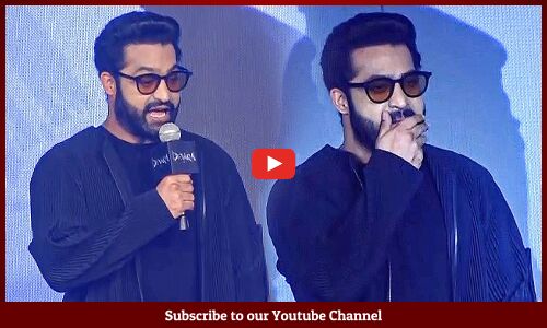 Jr NTR Mass Entry | Devara Trailer Event | Jhanvi Kapoor | Koratala Siva | Tupaki Cinema