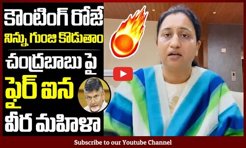 చంద్రబాబు పై ఫైర్ ఐన వీర మహిళా : YSRCP Lady Leader Fires On Chandrababu #apwithysjagan #ysrcp