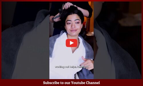 మేకప్ లేకపోతే రష్మిక పరిస్థితి😲: #RshmikaMandanna Makeup Video #pushpa2 #ytshort #shots #trending