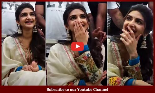 Sreeleela Super CUTE Looks @ Inauguration of Indhraprastha | Buchi reddy Pallem _ Nellore