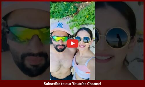 రకుల్ భర్తతో కలిసి😘❤️: #RakulPreetSingh #JackkyBhagnani Enjoying Holidays #ytshorts #shots