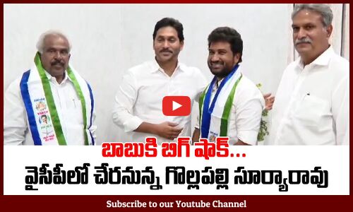 Gollapalli Surya Rao to Join in YSRCP Party | MP Kesineni Nani | Chandrababu